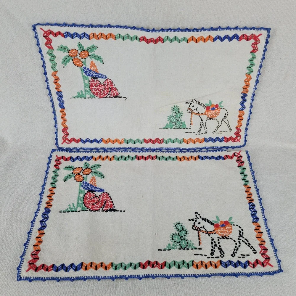 N/A coasters includes linen